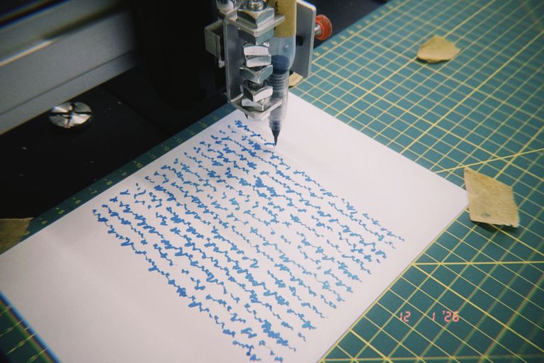 Artwork from project The Drawing Machine